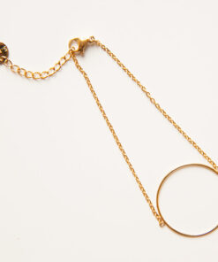 Heliboo - Bracelet en acier inoxydable anneau