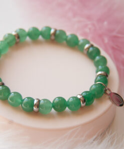 Bracelet quartz vert 7