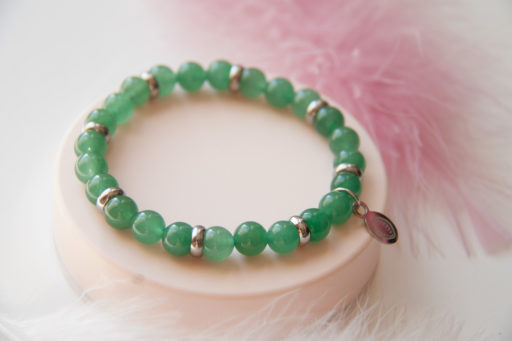 Bracelet quartz vert 3