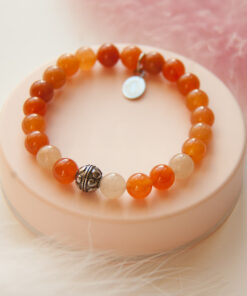 Bracelet Aventurine orange 8
