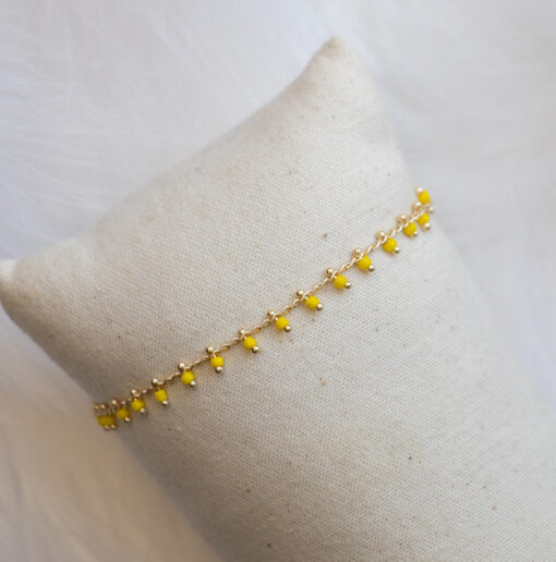 Bracelet Inae jaune 10