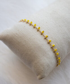 Bracelet Inae jaune 13