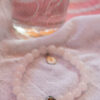 Bracelet quartz rose 18