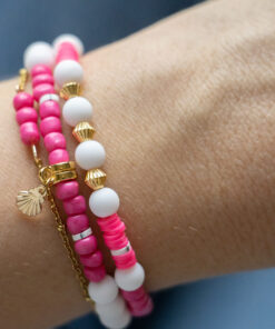 Trio de bracelets d'été Carolina - Happy flamingo 11
