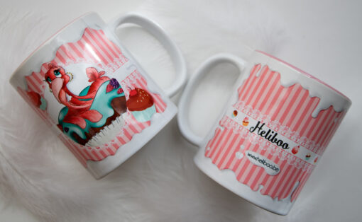 The Heliboo mug - Cupcake 3