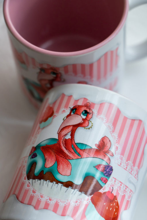 The Heliboo mug - Cupcake 1
