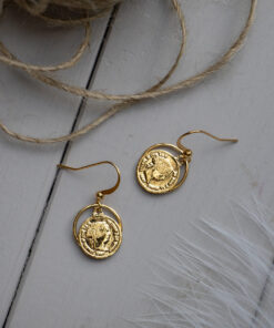 Gold Blake earrings 5