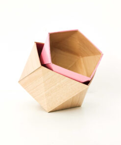 Boites Origami Leewalia - Erable et rose 7