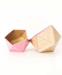 Boites Origami Leewalia - Erable et rose 5