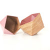 Boites Origami Leewalia - Chêne Scandinave et vieux rose 8