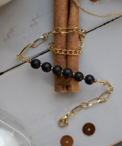 Black and golden dana bracelet 4
