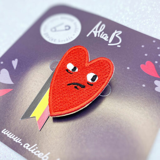 Pin Alice B - Skeptical heart 3