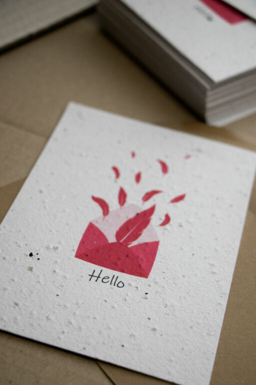 Card to plant - Hello 1