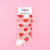 Coucou Suzette transparent socks - Hearts 9