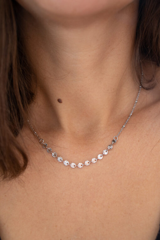 Silver Lina necklace 1