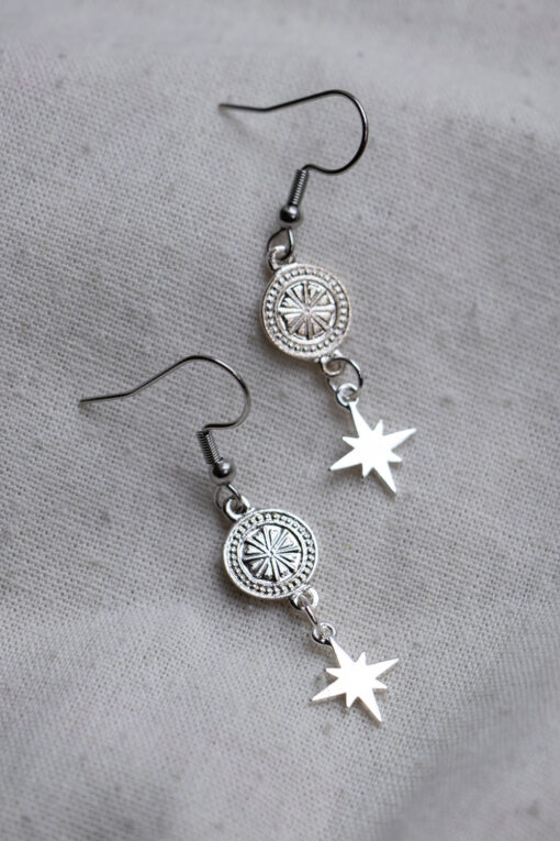 Alayna silver earrings 2