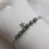 Green and silver Dana bracelet 6