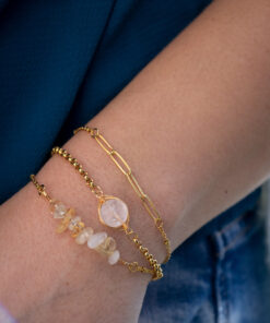 Sand and gold Yuna bracelet 6