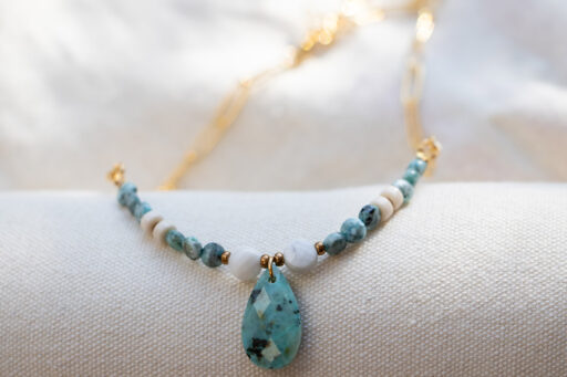 Collier Coline turquoise 4