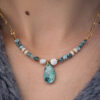 Collier Coline turquoise 9