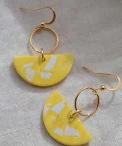 Single earrings - Lemon 9
