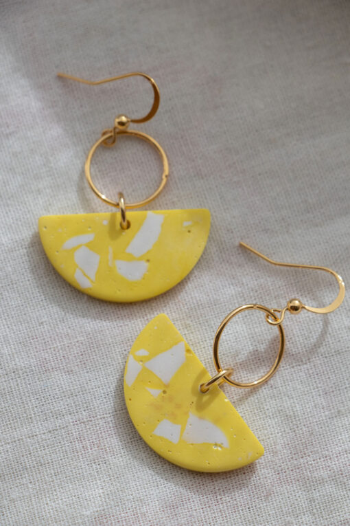Single earrings - Lemon 4