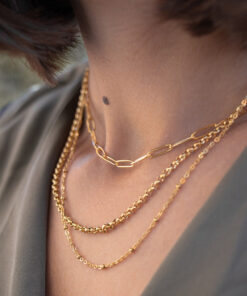 Three row necklace - Lora 7