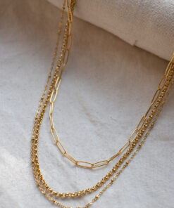 Three row necklace - Lora 8