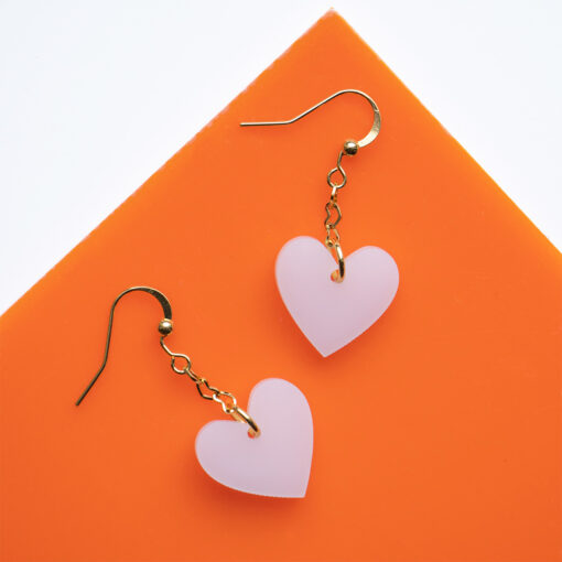 Heart earrings - Several colors 2