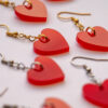 Heart earrings - Several colors 20