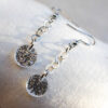 Fany earrings - Silver glitter 6