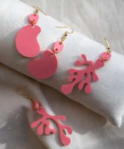Coral inspired earrings - Several colors 25