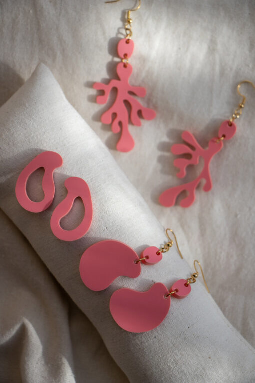 Coral inspired earrings - Several colors 11