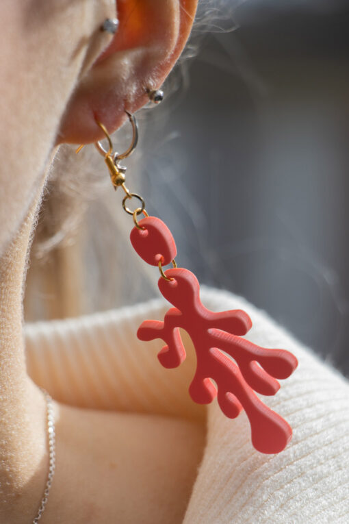 Coral inspired earrings - Several colors 4