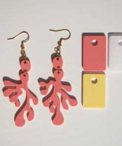 Coral inspired earrings - Several colors 15