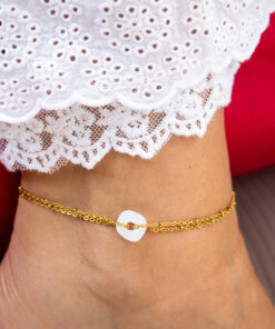 Poppies and wild flowers anklet - Several colors 13