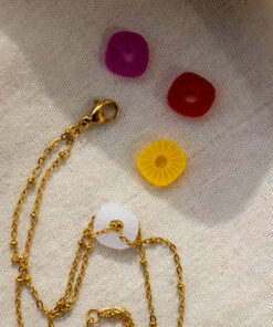 Poppies and wild flowers anklet - Several colors 9