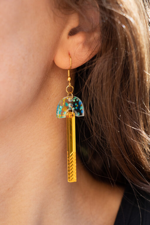 Asymmetrical earrings - Aliana - Several colors 2
