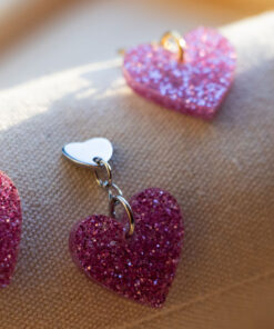 Double-heart earrings 4