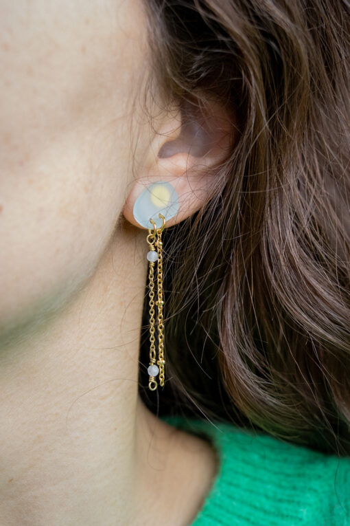 Ambre earrings 2