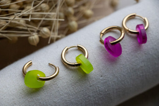 Yûna hoop earrings - Several colors 5