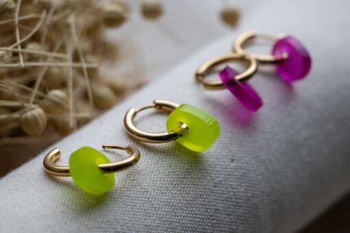 Yûna hoop earrings - Several colors 4
