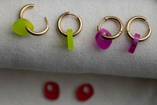 Yûna hoop earrings - Several colors 2