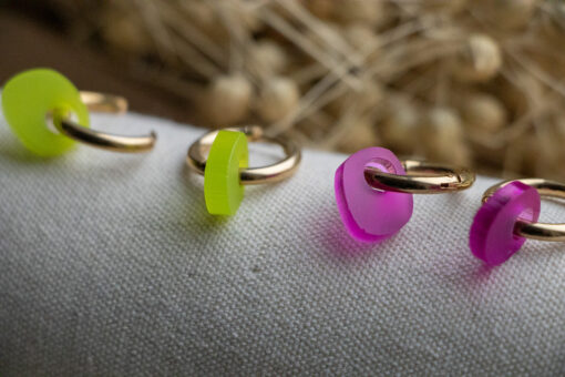 Yûna hoop earrings - Several colors 3