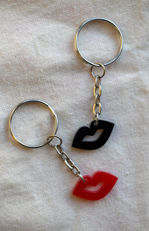 Kiss key ring - Several colors 2