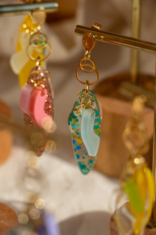 Boucles d'oreilles grappes - Plusieurs coloris 6