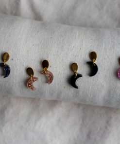 Boucles d'oreilles - Petites lunes 13