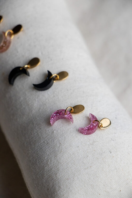 Boucles d'oreilles - Petites lunes 6