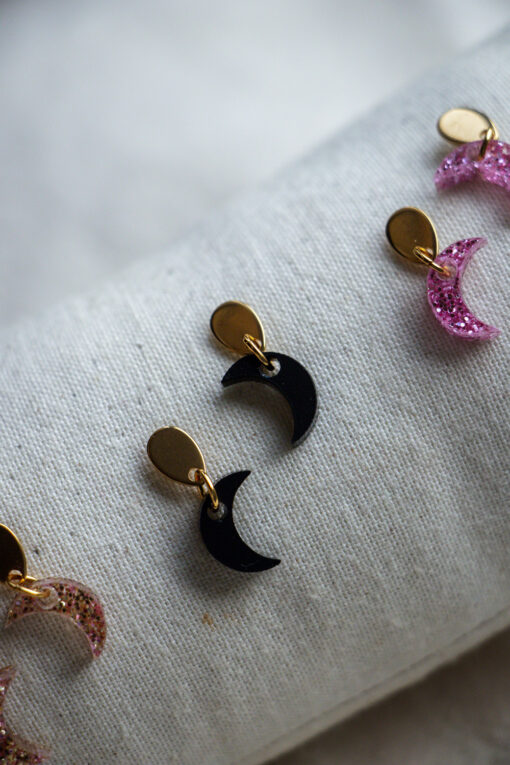 Boucles d'oreilles - Petites lunes 5