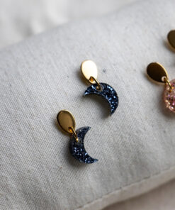 Boucles d'oreilles - Petites lunes 10